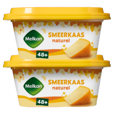 Melkan smeerkaas naturel 48+